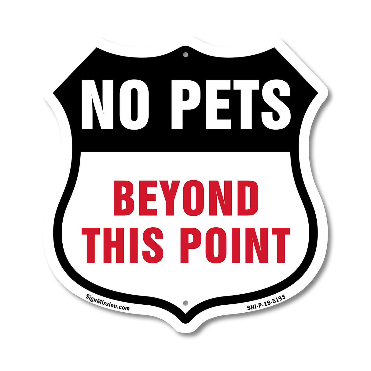 No Pets Beyond This Point