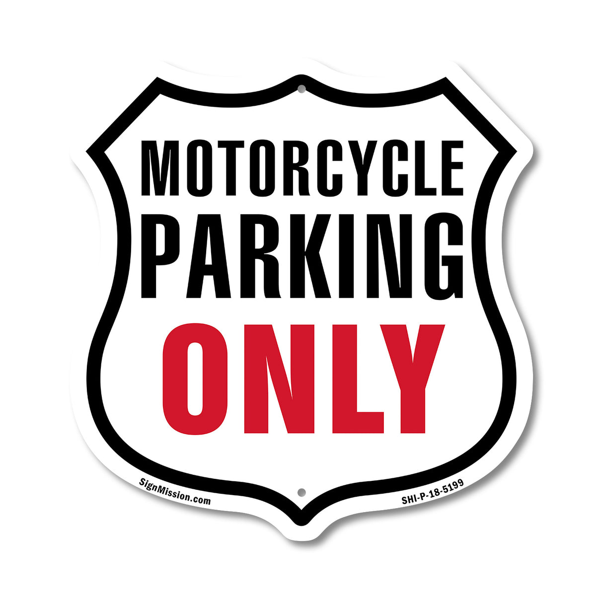 Motorcycle Parking Only