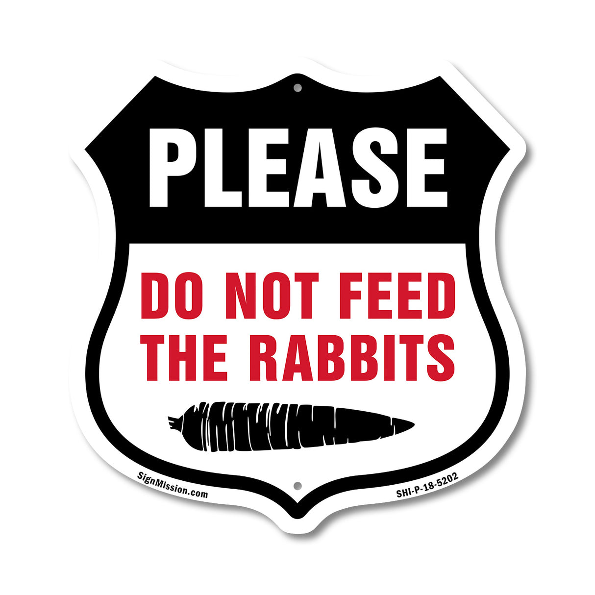 Please Do Not Feed The Rabbits