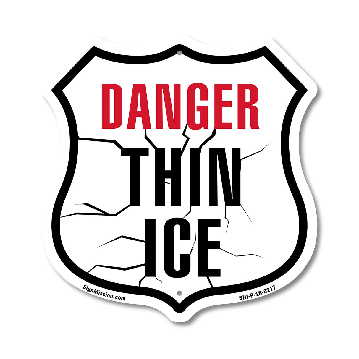 Danger Thin Ice