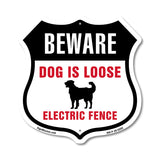Beware Dogs Are Loose Invisible Fence