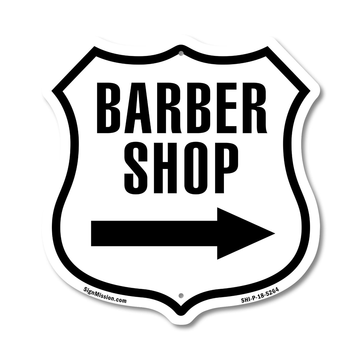 Barber Shop Right Arrow