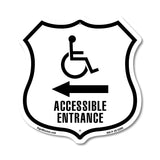 Accessible Entrance Handicap Left