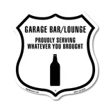 Garage Bar Lounge Proudly Serving Whatever You Brought