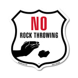 No Rock Throwing