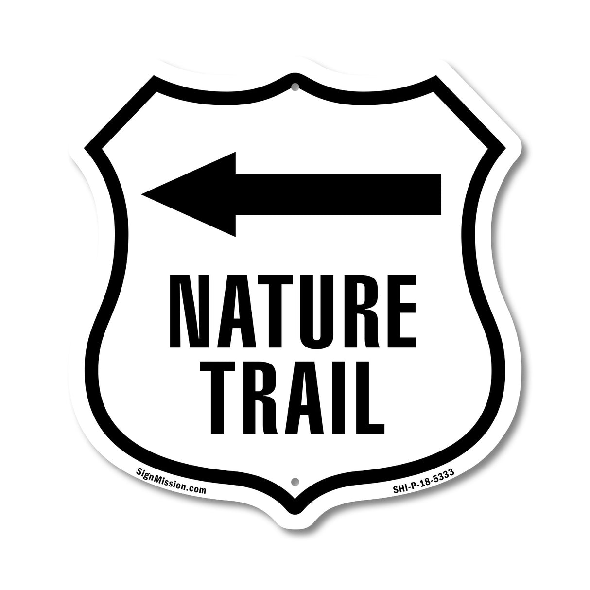 Nature Trail Left Arrow
