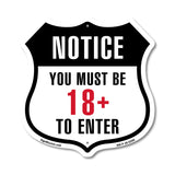 Notice You Must Be 18+ To Enter