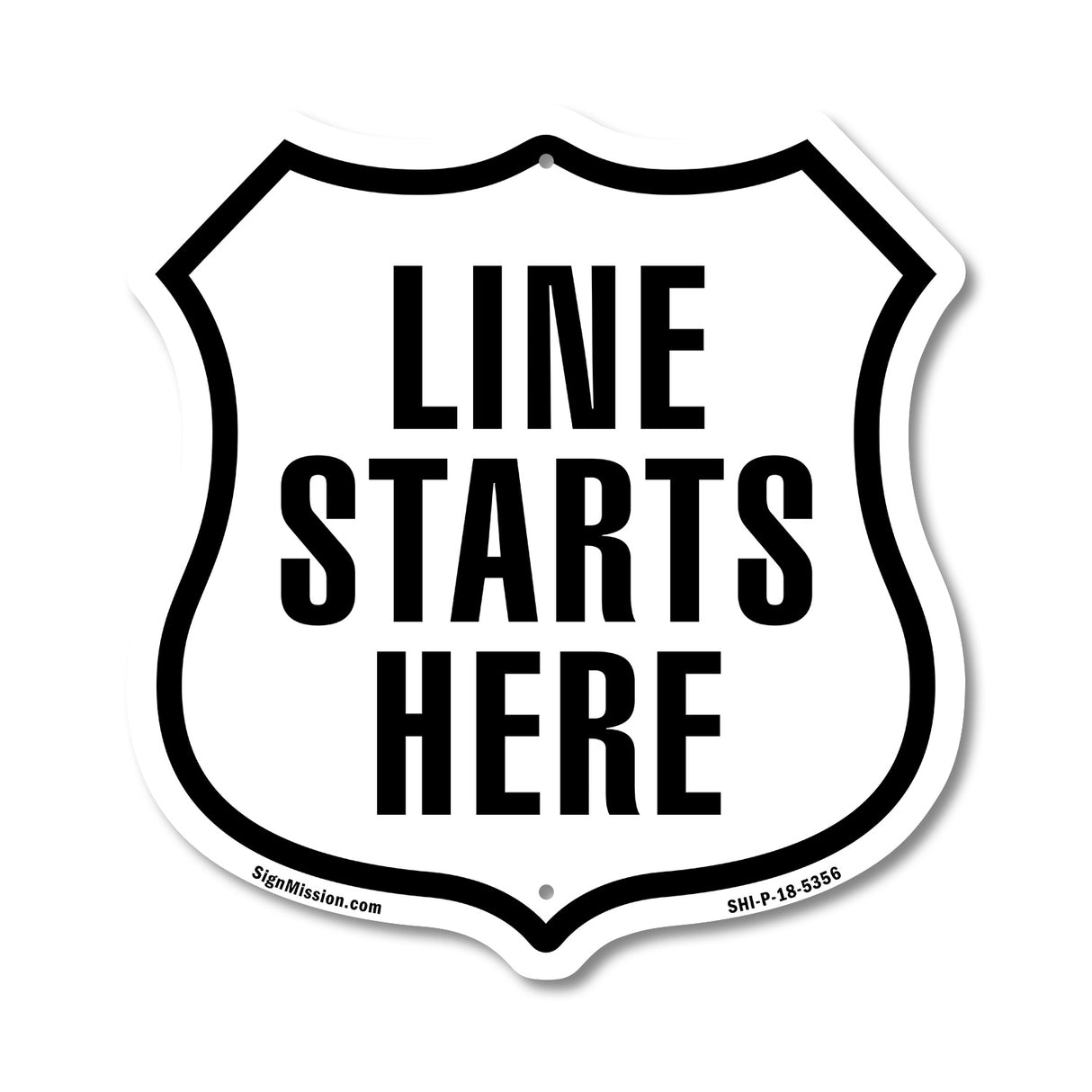 Line Starts Here