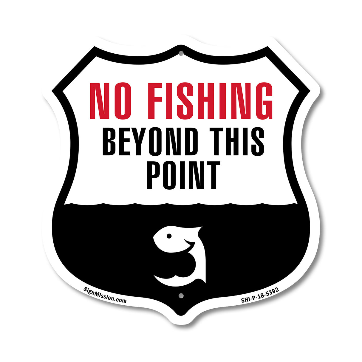 No Fishing Beyond This Point