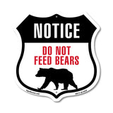 NOTICE Do Not Feed Bears