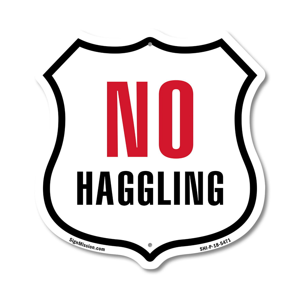 No Haggling