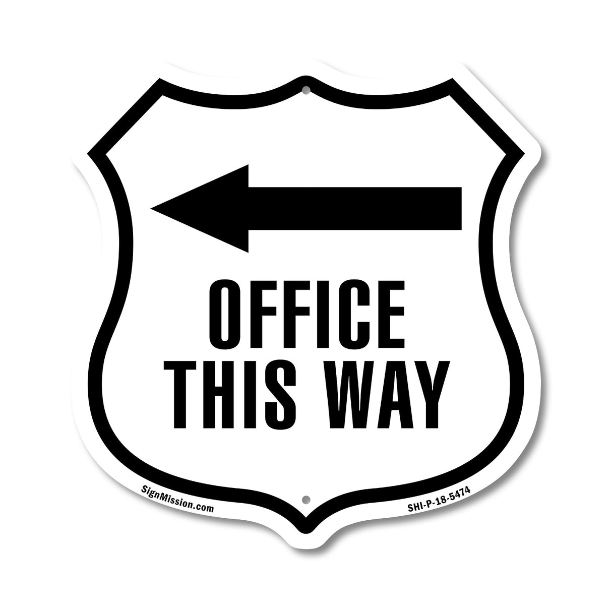 Office This Way Left