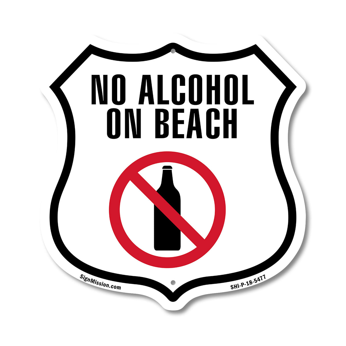 No Alcohol On Beach