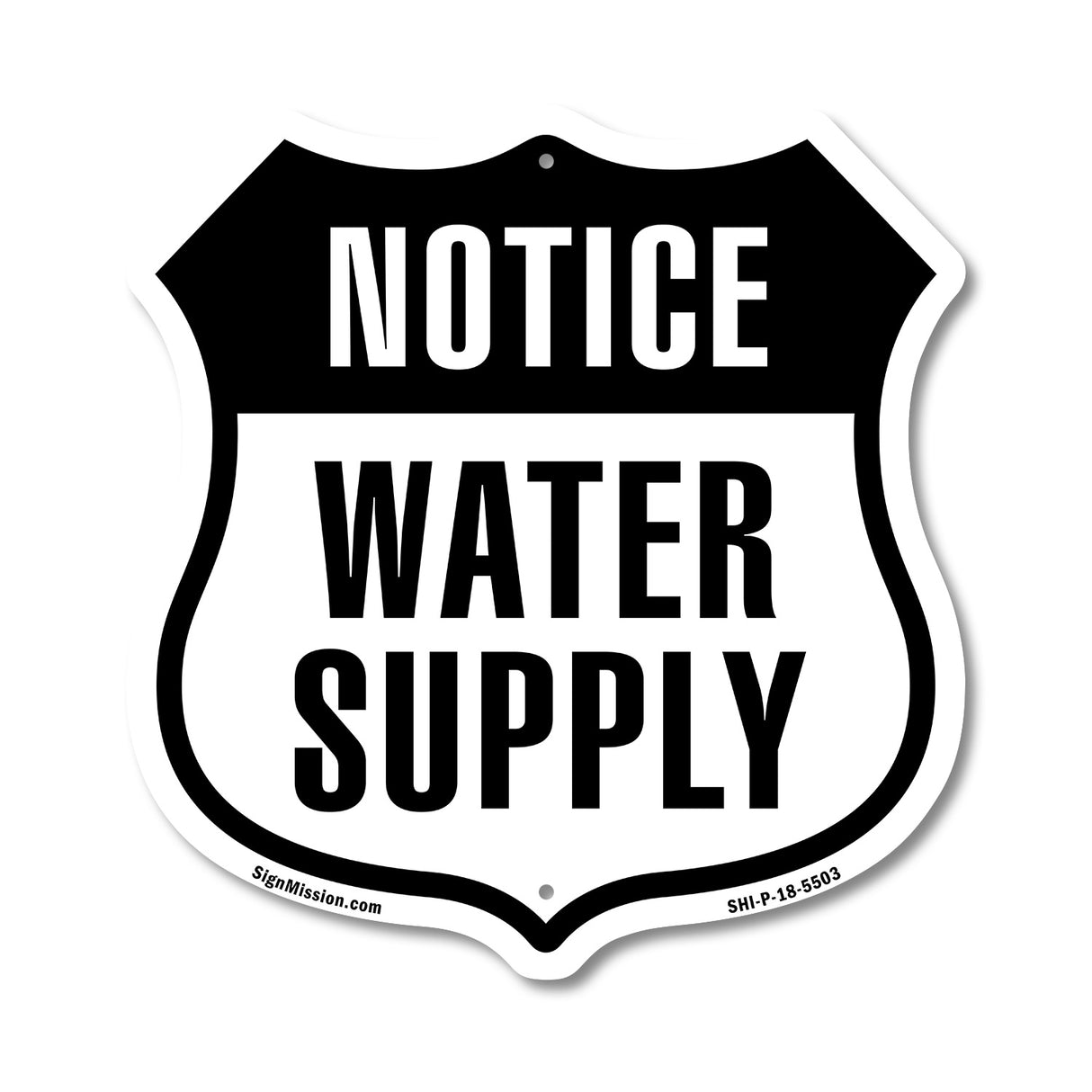 Notice Water Supply