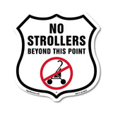 No Strollers Beyond This Point