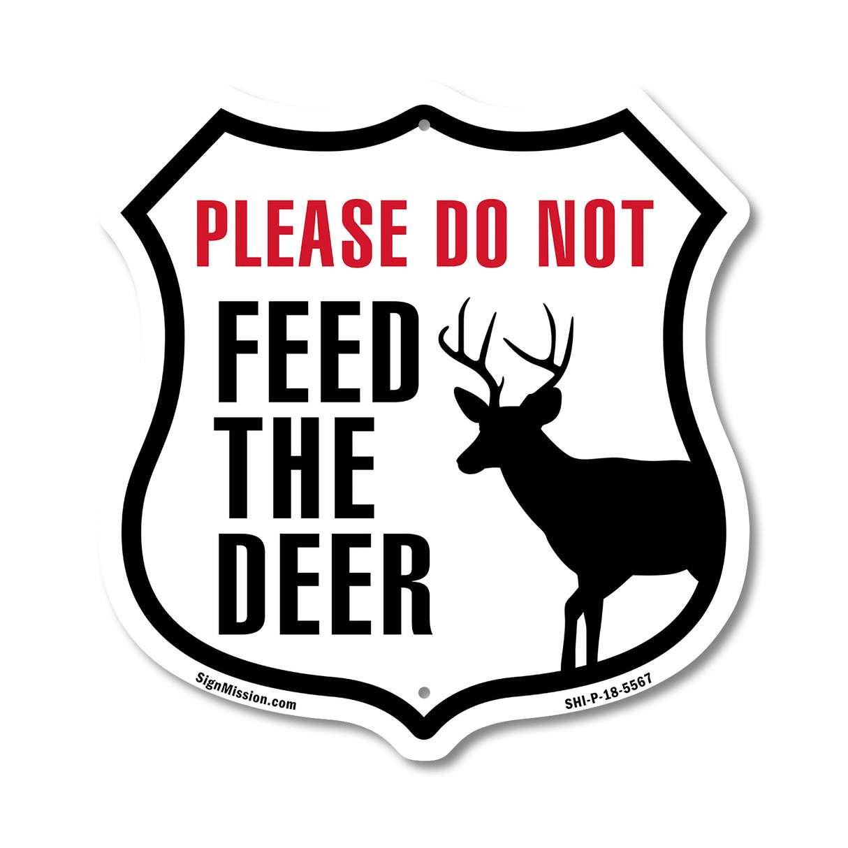 Please Do Not Feed The Deer