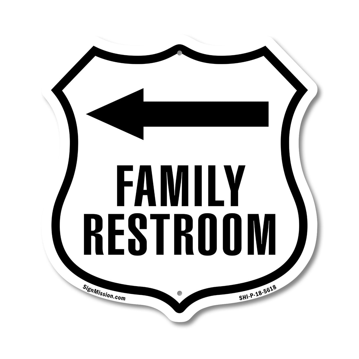 Family Restroom Left
