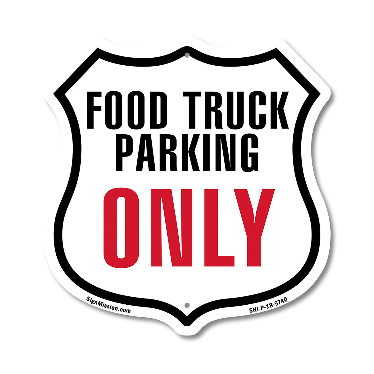 Food Truck Parking Only