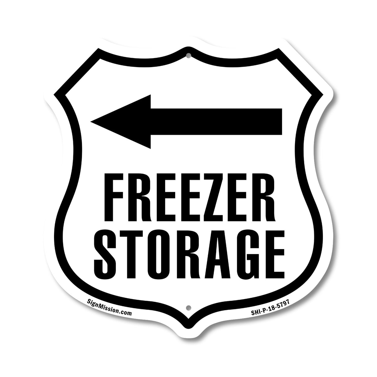 Freezer Storage Left