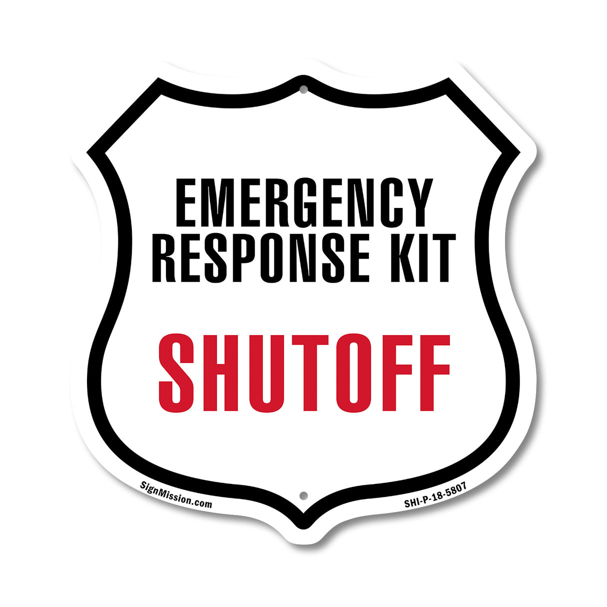 Emergency Response Kit Shut Off