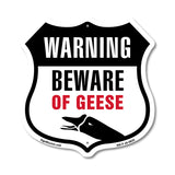 Warning Beware Geese