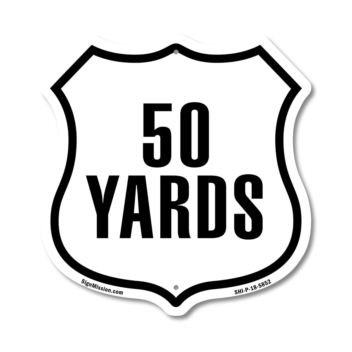 50 Yards Golf Course Running Race 5k Marathon Distance Marker