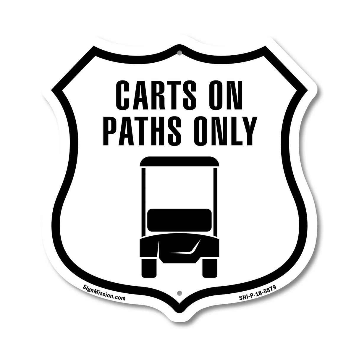 Carts On Paths Only