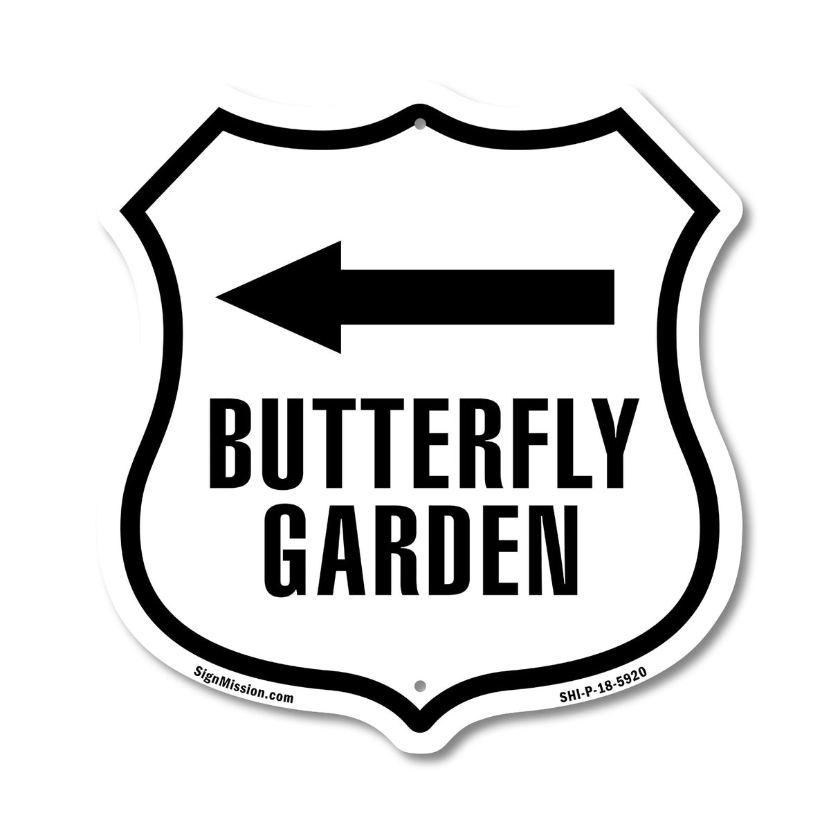 Butterfly Garden Left