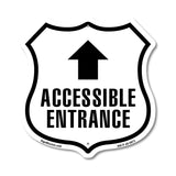 Accessible Entrance Handicap Up