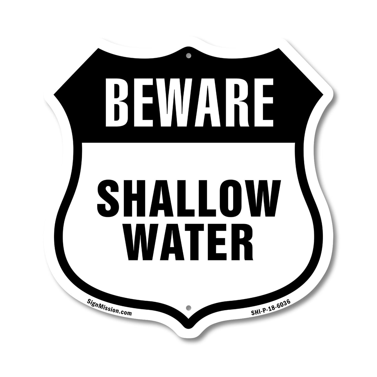 Beware Shallow Water