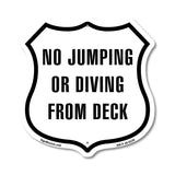 No Jumping Or Diving From Deck