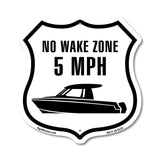 No Wake Zone 5 Mph