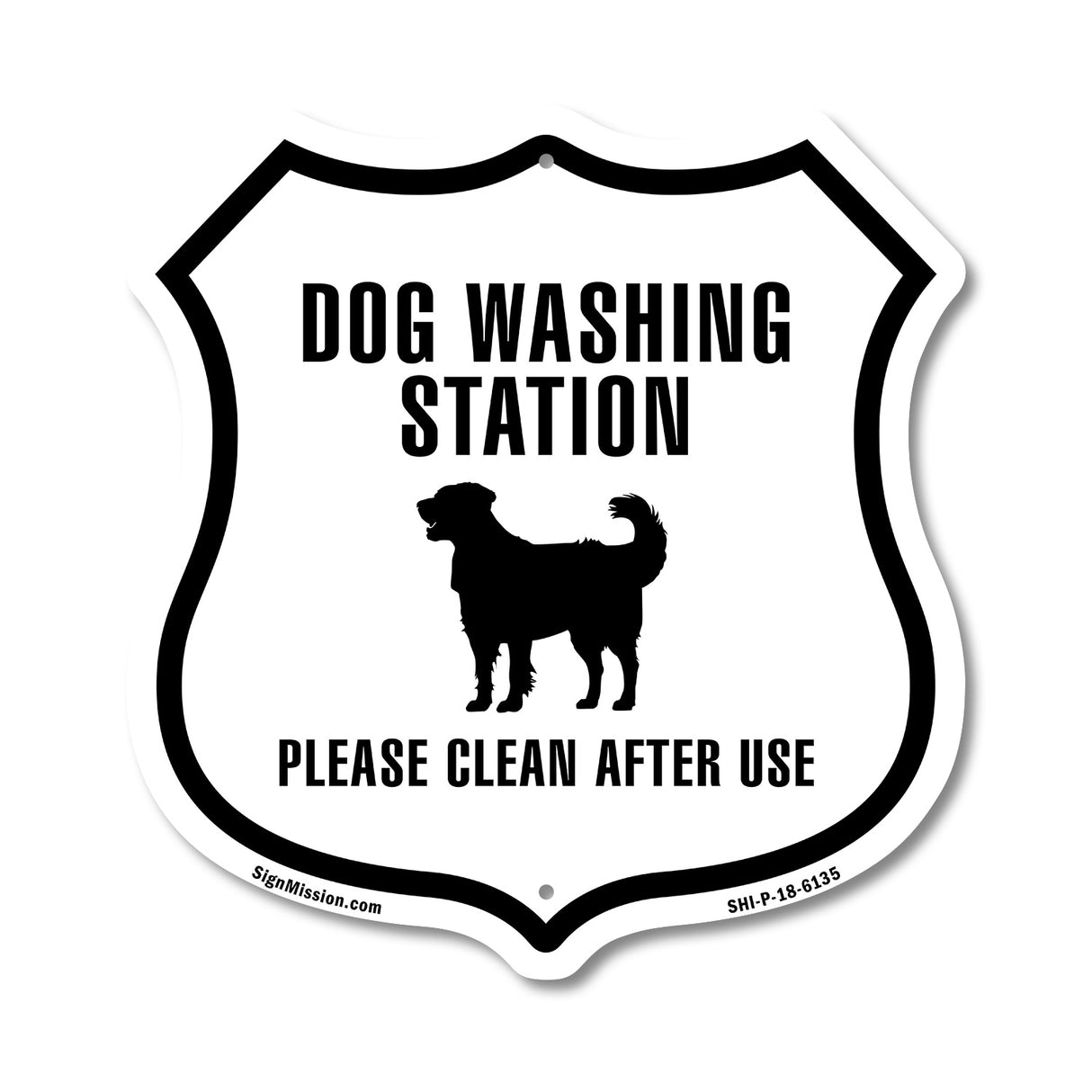 Dog Washing Station Please Clean After Use