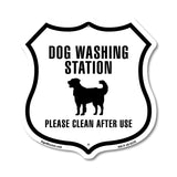 Dog Washing Station Please Clean After Use