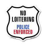 No Loitering Police Enforced