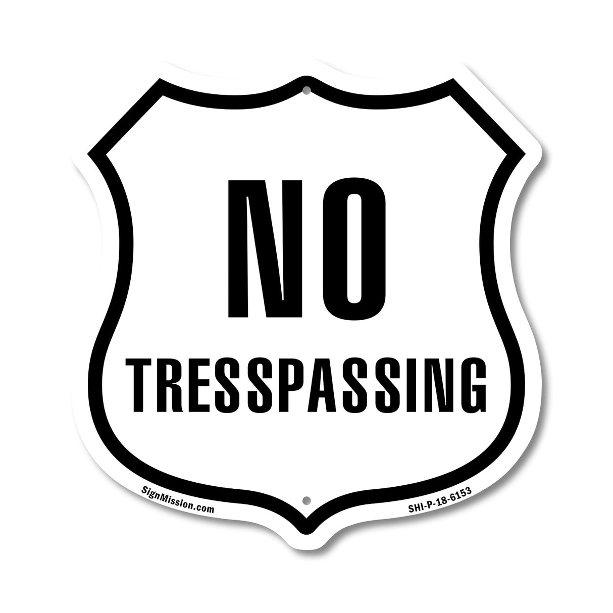 No Trespassing