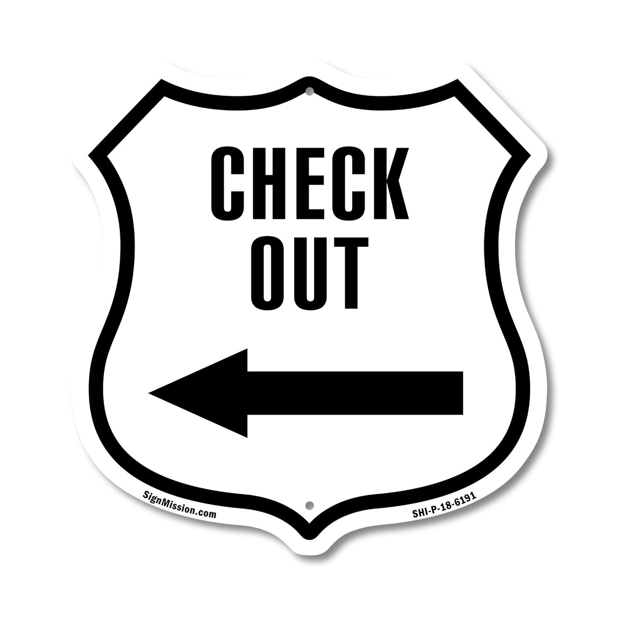 Check-Out Left Arrow