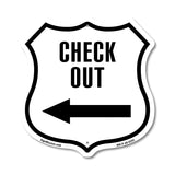 Check-Out Left Arrow