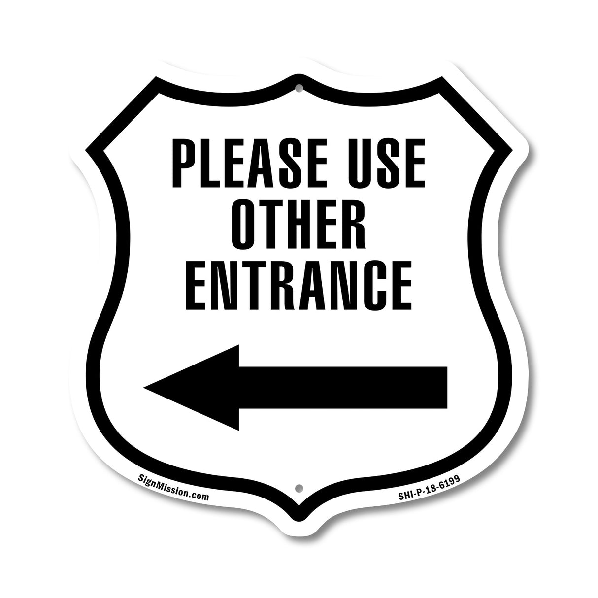 Please use Other Entrance Left Arrow
