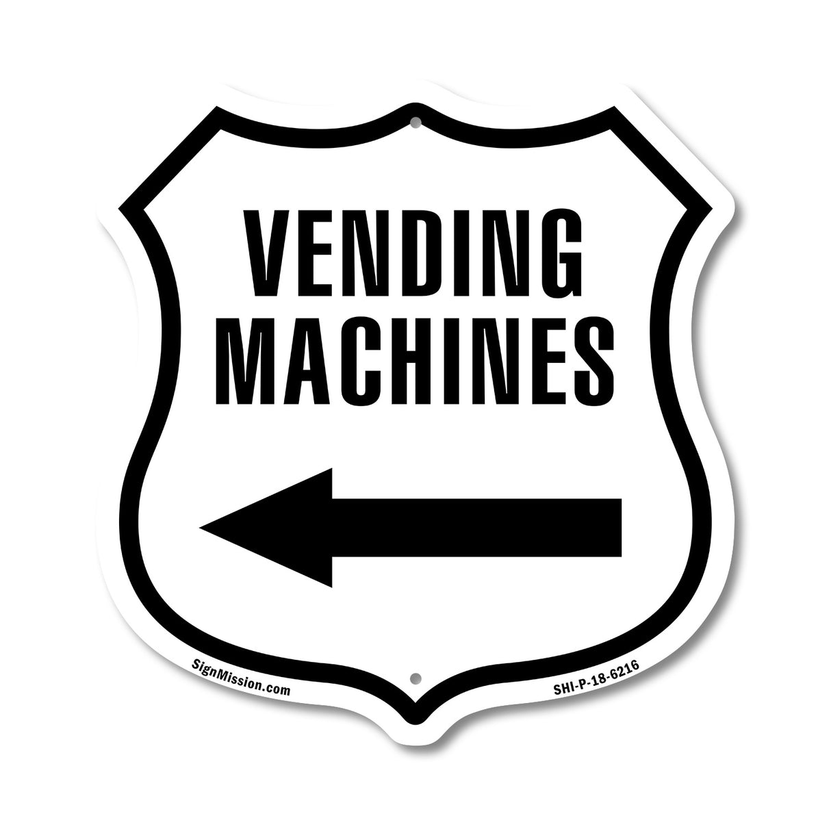 Vending Machines left arrow