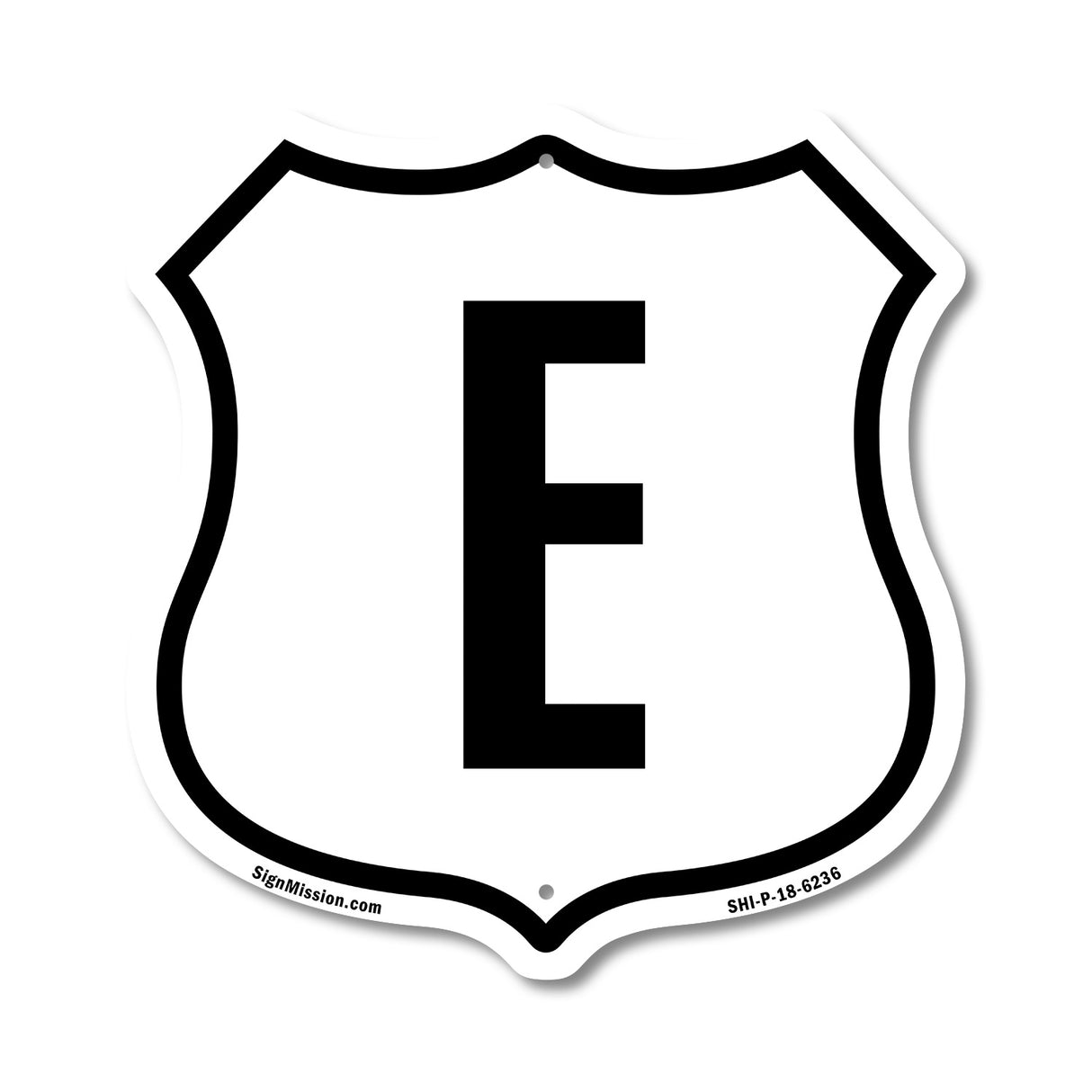 Letter E
