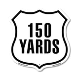 150 Yards Golf Course Running Race 5k Marathon Distance Marker