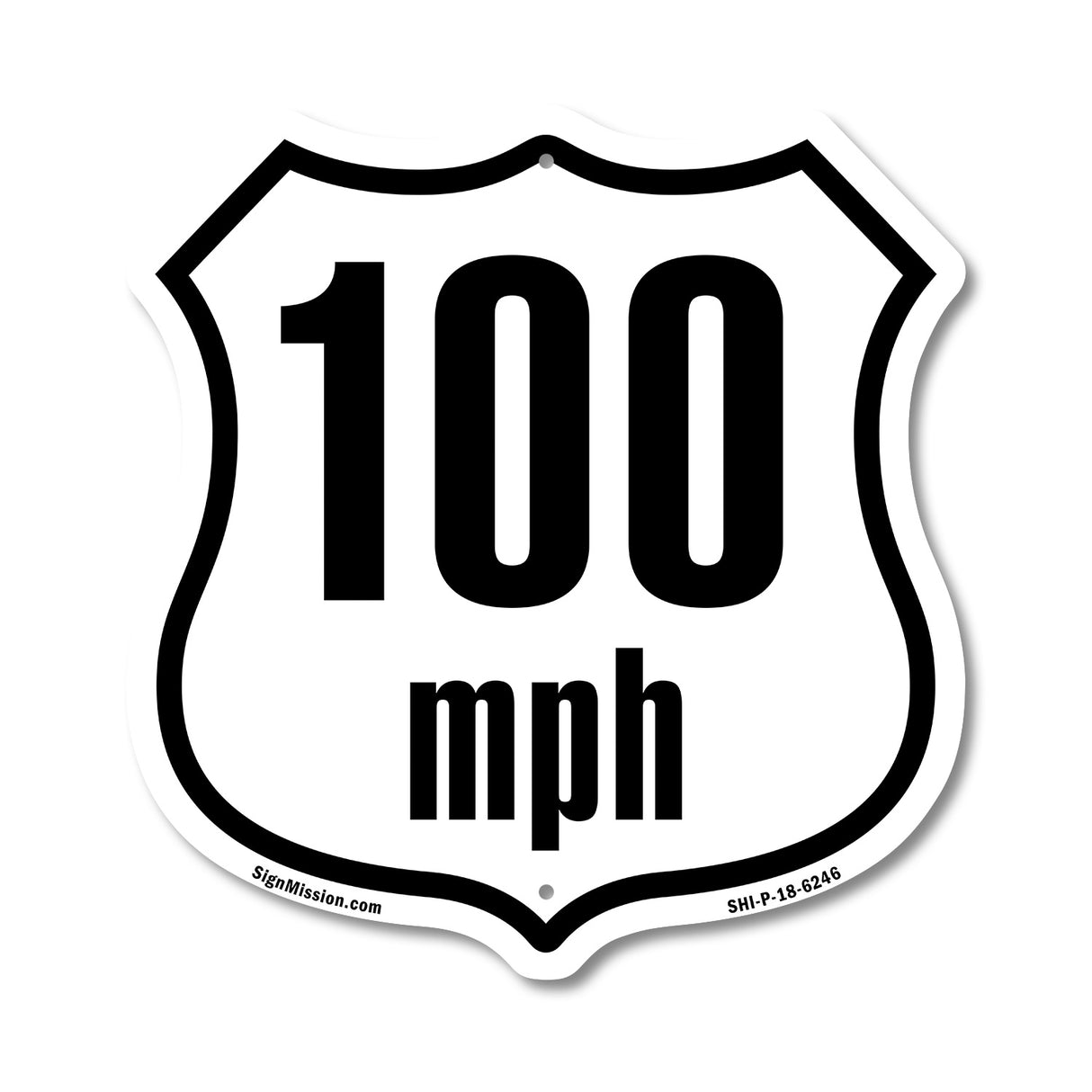 100 MPH Miles Per Hour