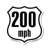 200 MPH Miles Per Hour