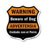 Beware of Dog Bilingual English / Spanish