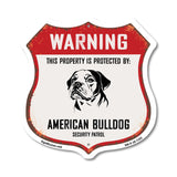 Warning This Property is Protected by American Bulldog