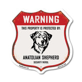 Warning This Property is Protected by Anatolian Shepherd