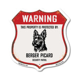 Warning This Property is Protected by Berger Picard