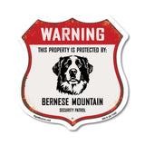 Warning This Property is Protected by Bernese Mountain