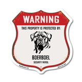Warning This Property is Protected by Boerboel